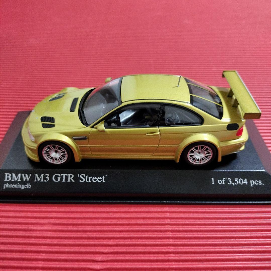 ミニチャンプス 1/43『 M3 GTR 'Street'』未開封品