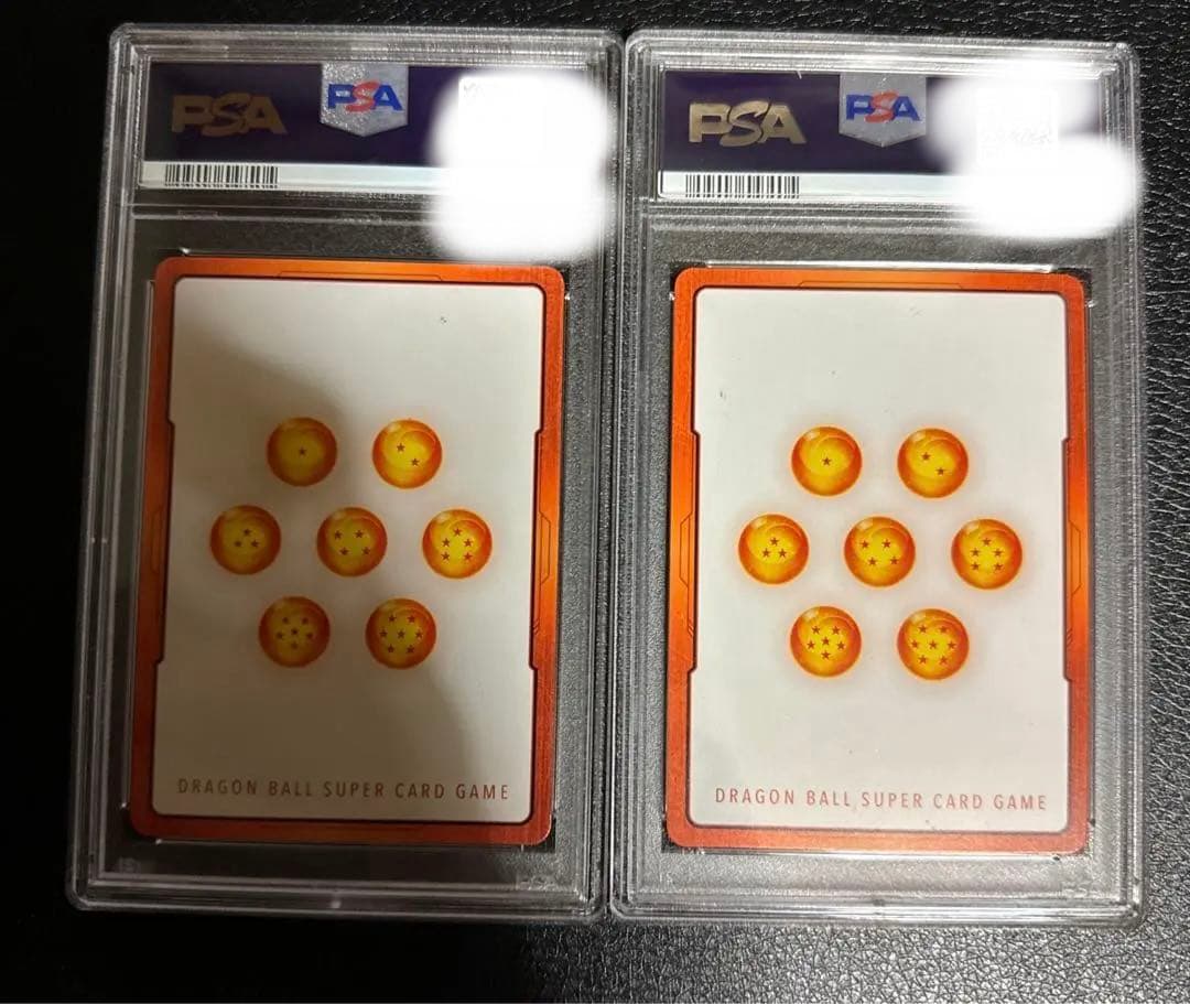 ドラゴンボール　エナジーマーカー　パラレル　悟空　ブロリー　psa10 連番