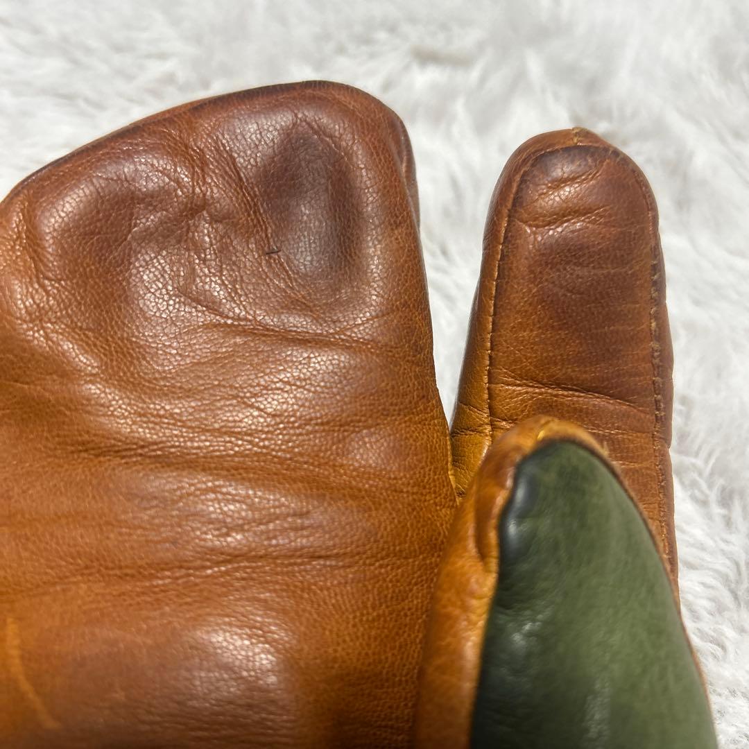 Hestra GORE-TEX ミトングローブ グリーン/ブラウン