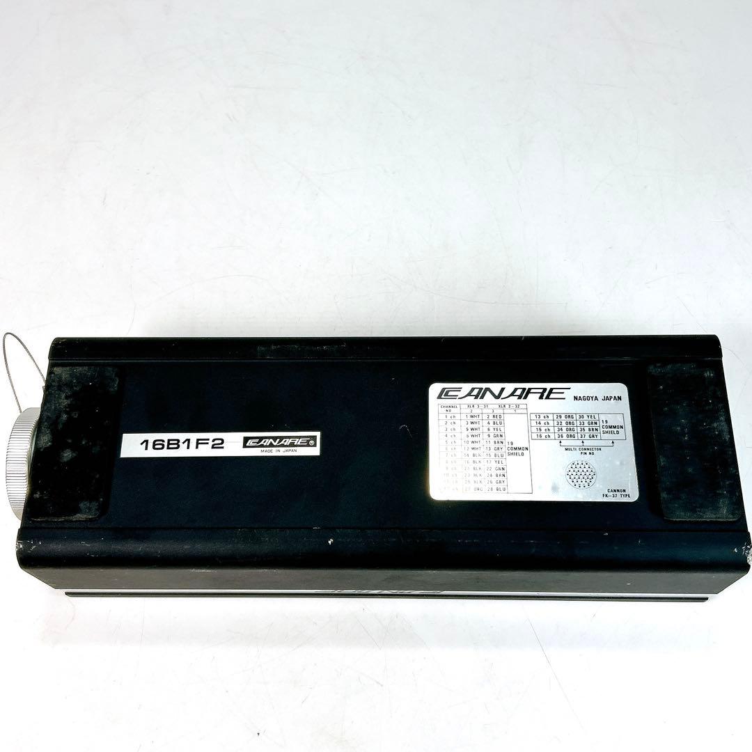 【動作確認済み】CANARE カナレ 16CH シングルボックス 16B1F2