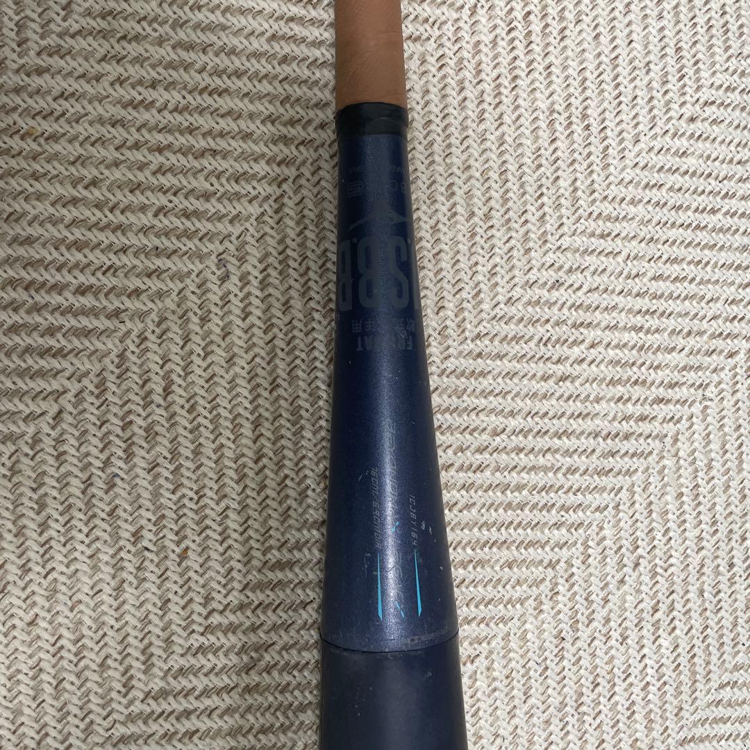 ビヨンドマックスレガシー 軟式バット Mizuno ネイビー長さ76センチ