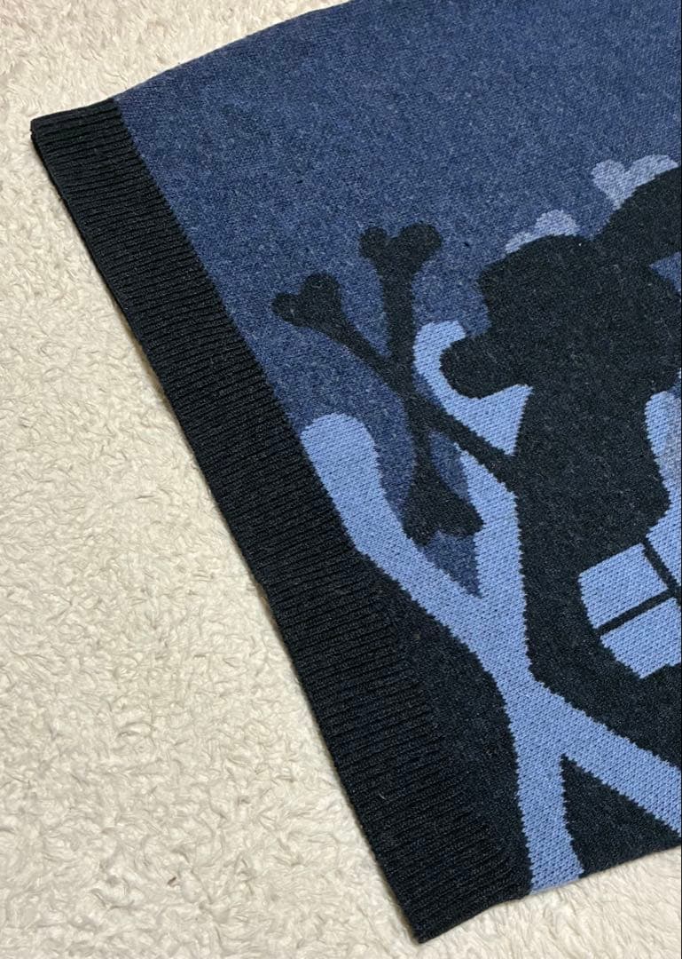 【美品】サイコバニー ジャガードバニー クルーネック ニット M