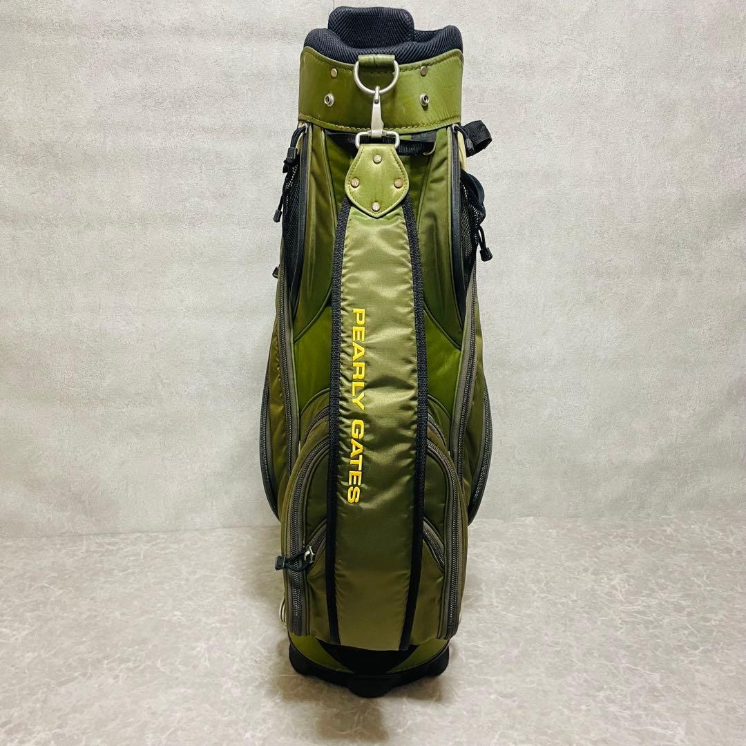 美品 PEARLY GATES パーリーゲイツ キャディバッグ ゴルフバッグ