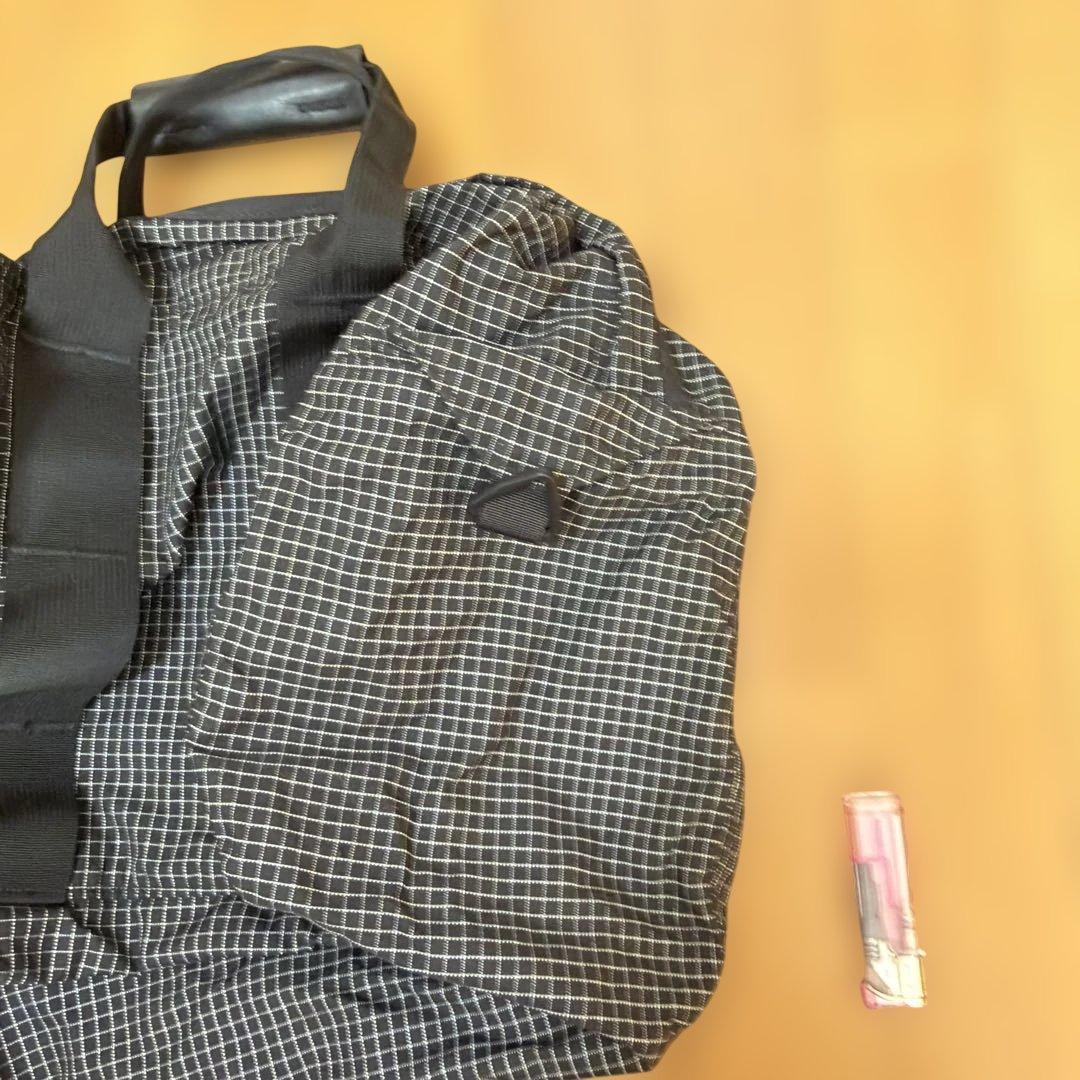 GREGORY ダッフルバッグ ブラックチェック