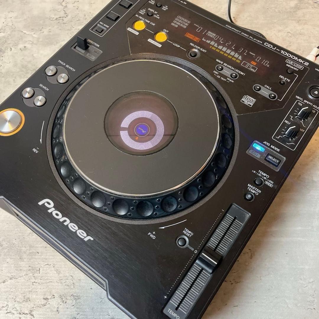 【na様】Pioneer DJコントローラーCDJ-1000MK2 2台まとめて