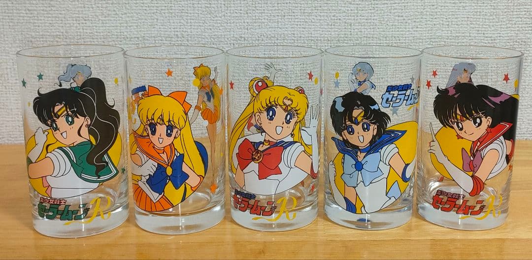 セーラームーン グラス 5個セット