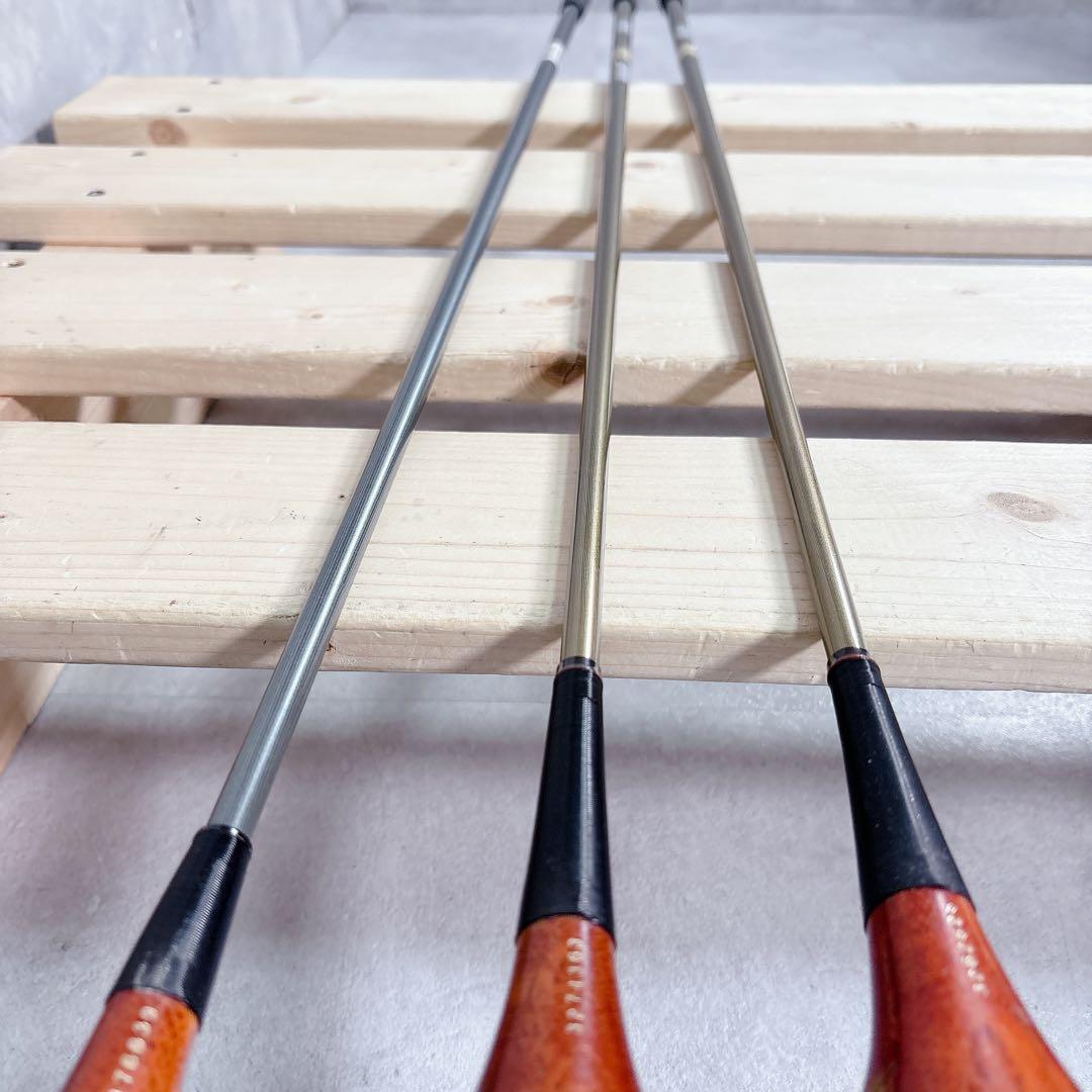 V733 HONMA 本間ゴルフ パーシモン ウッド 3・4・5W 3本 R