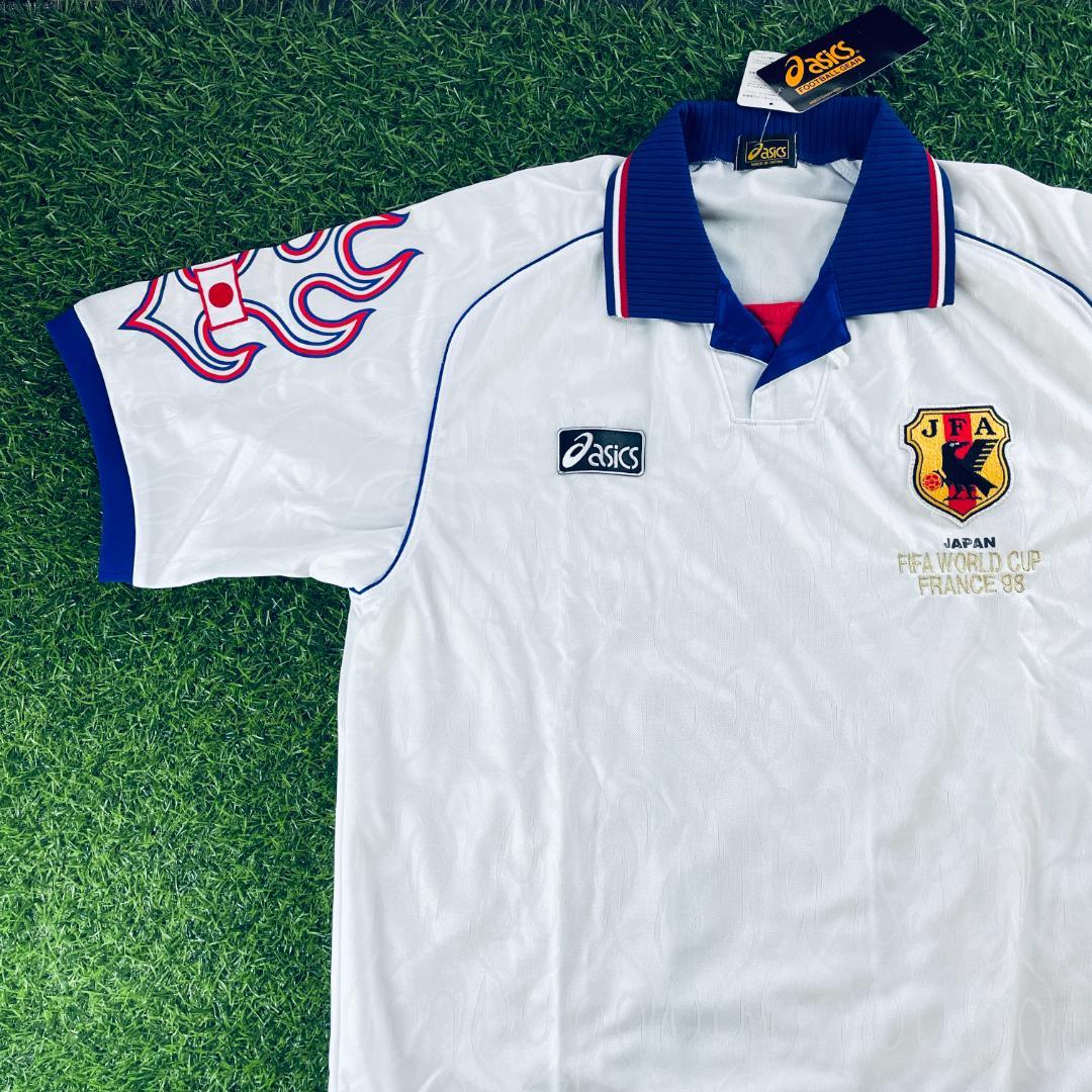 日本代表 1998 アウェイ 正規品 ユニフォーム タグ付き Oサイズ