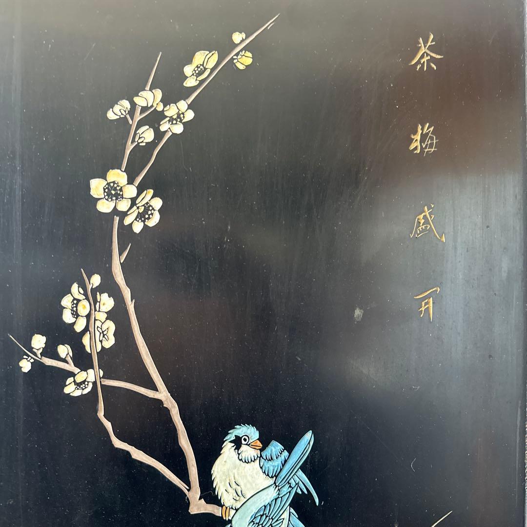 中国，木彫画，置物，インテリア