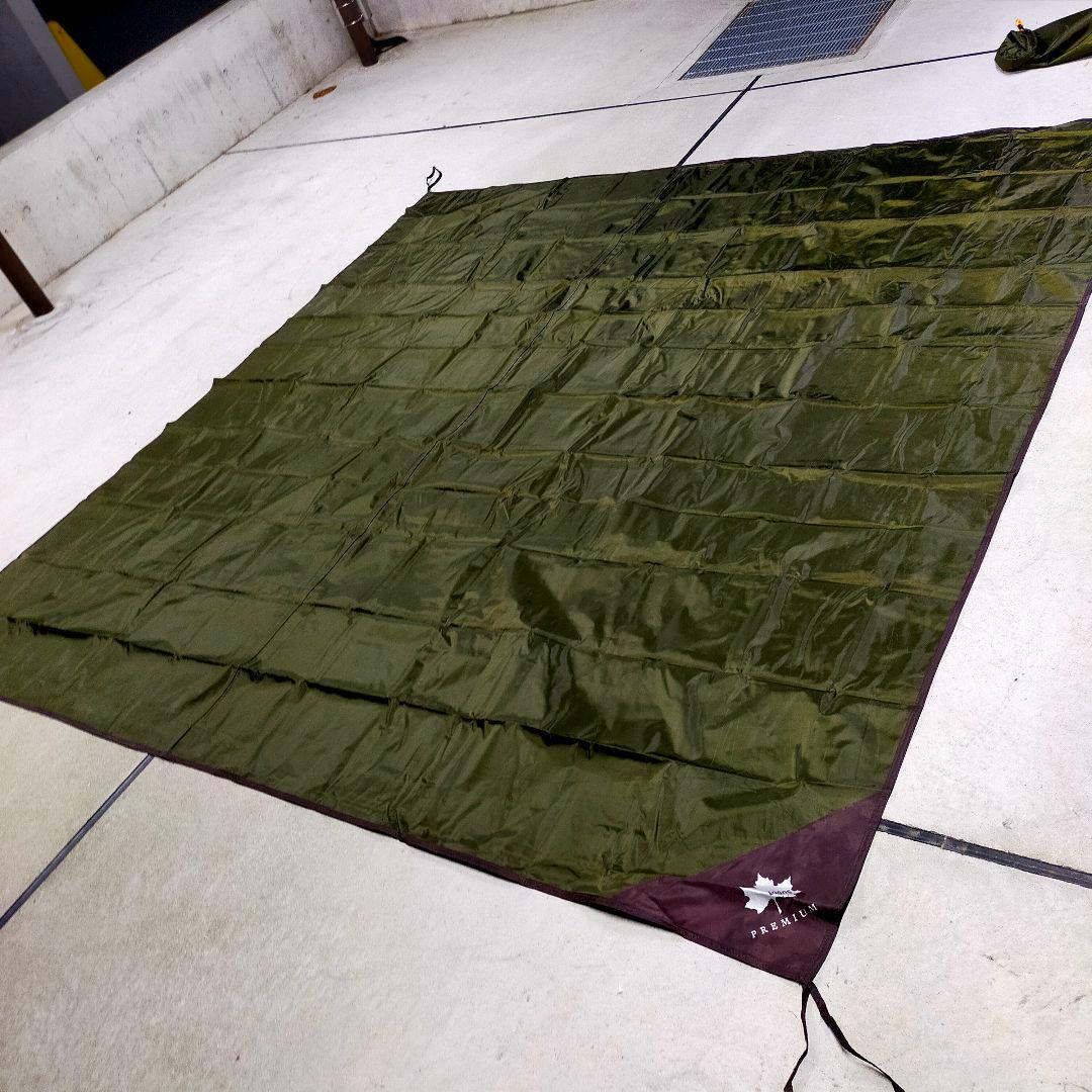 ✨美品　プレミアム テントマット＆グランドシート・XL　ロゴス　テント用