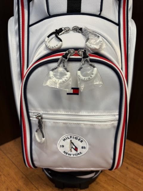 トミーヒルフィガー ユースフィル キャディバッグ トリコロール 新品