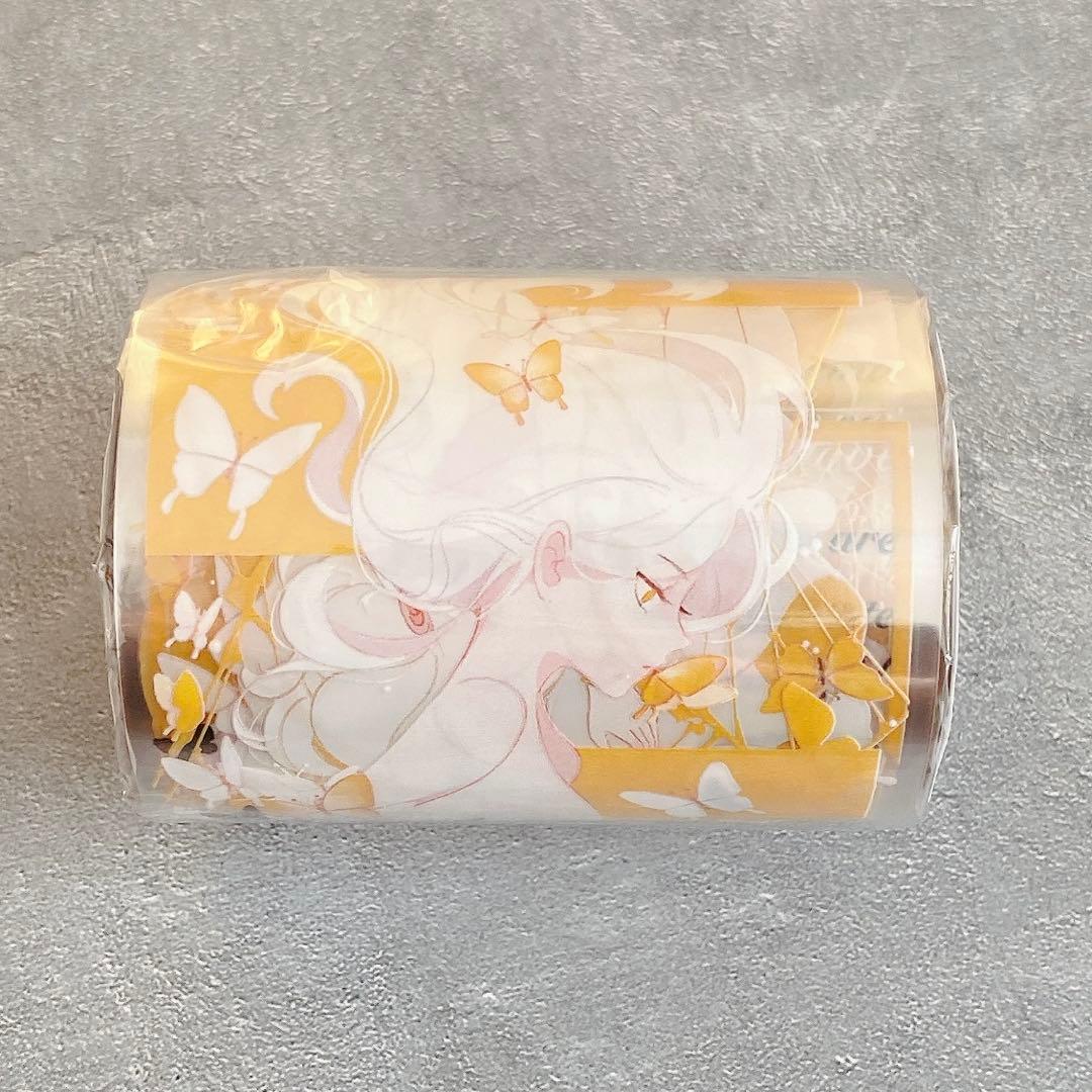 风见幸山《她的一抹黄》海外マスキングテープ　マステ 【2245】