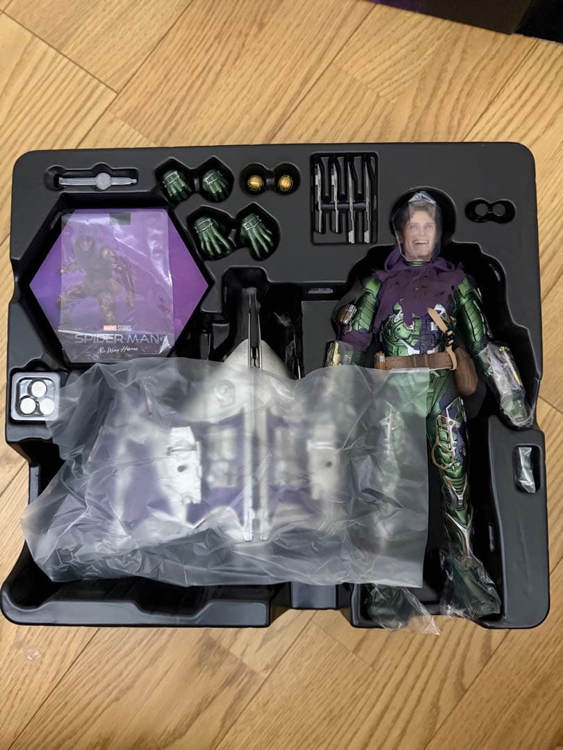 【美品】ホットトイズ　グリーンゴブリン アップグレードスーツ