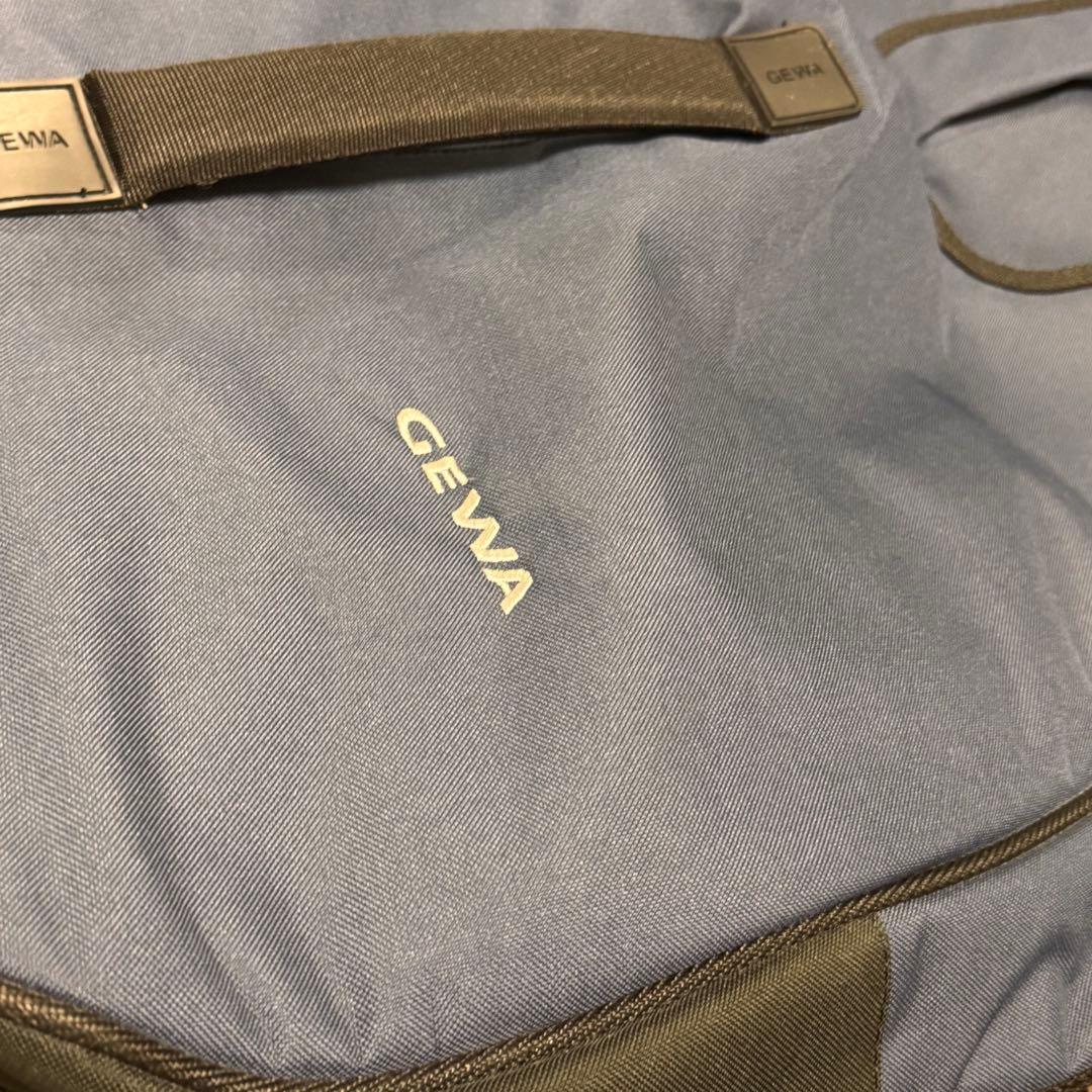 GEWA チェロケース ネイビー ゲバ