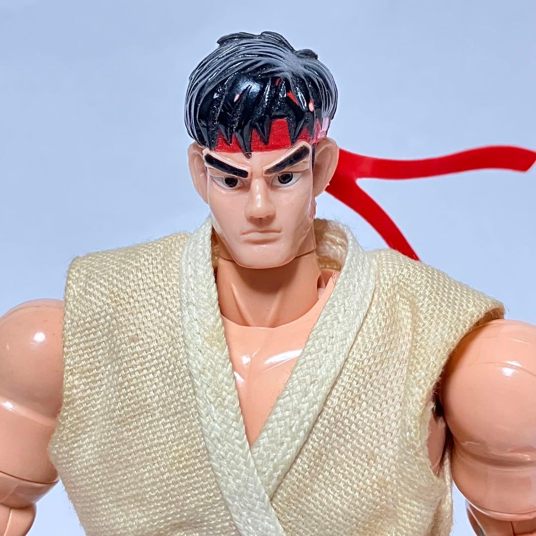 ストリートファイター　リュウ　可動式フィギュア　BANDAI 1993年 日本製