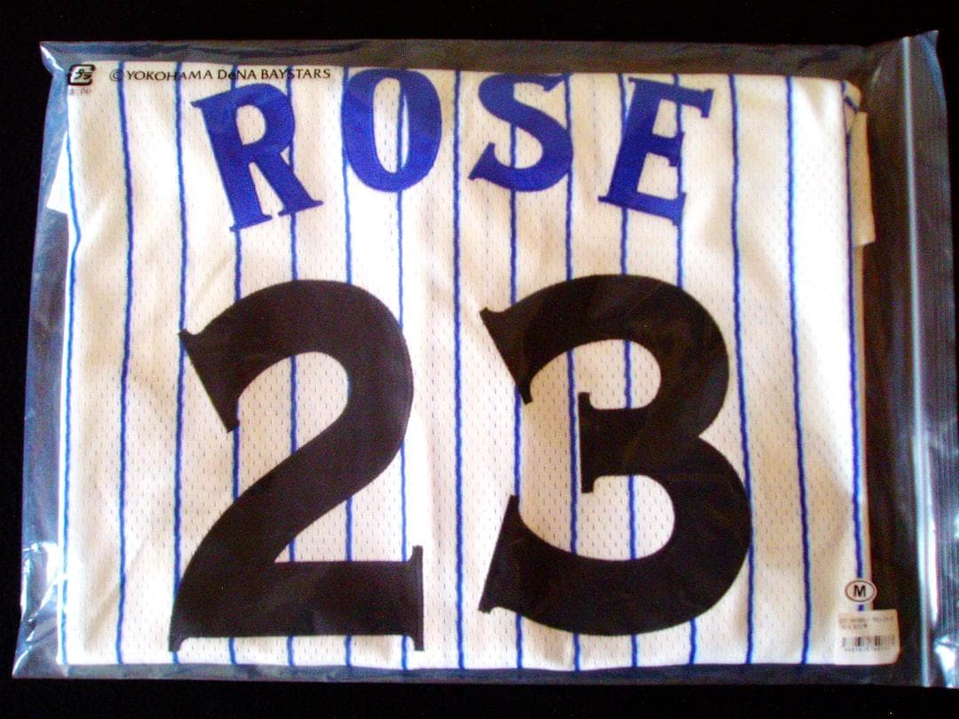サイズM ロバートローズ レプリカユニフォーム 横浜DeNAベイスターズ