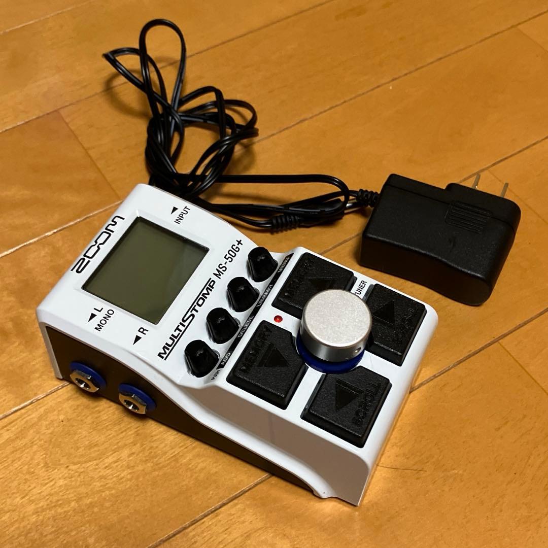 ZOOM MS50G+ マルチストンプ　+おまけ