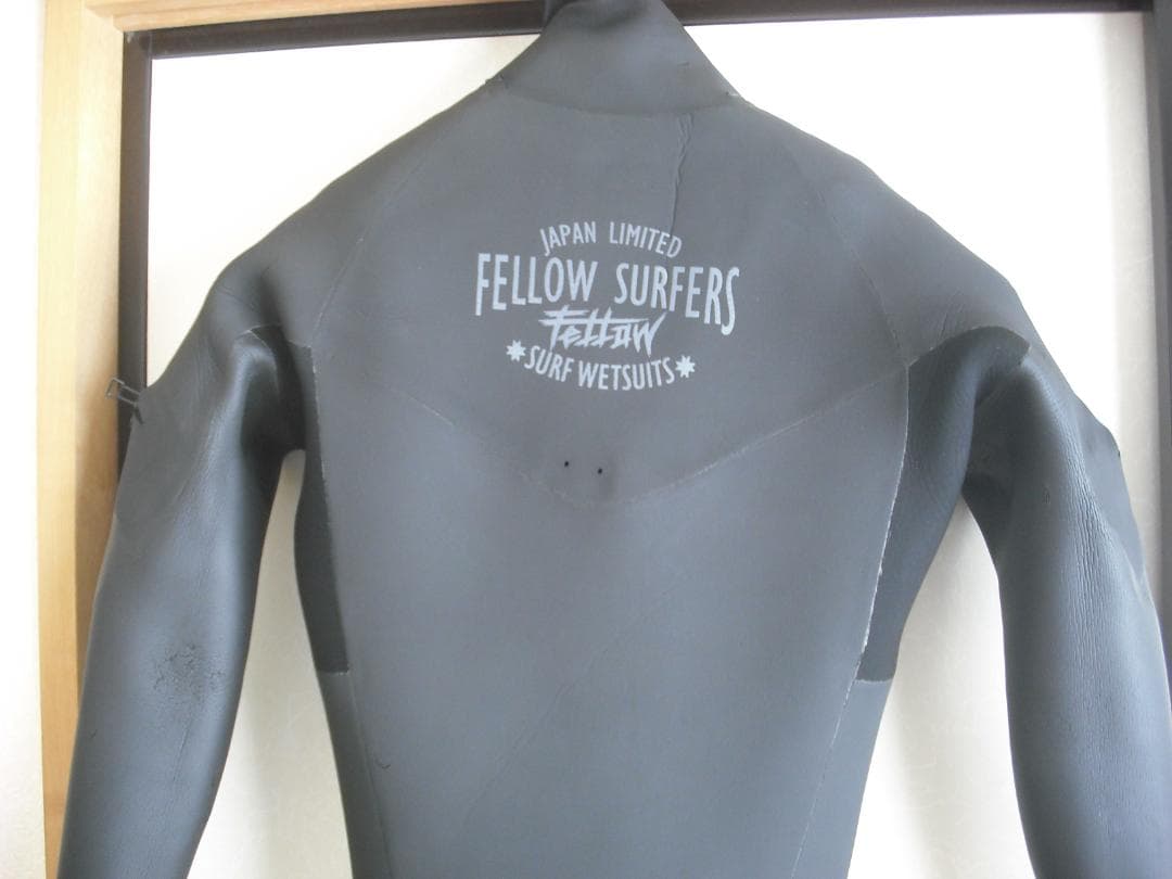 【程度良好・オマケつき】FELLOW　極暖セミドライウエットスーツ　M　5ｘ3
