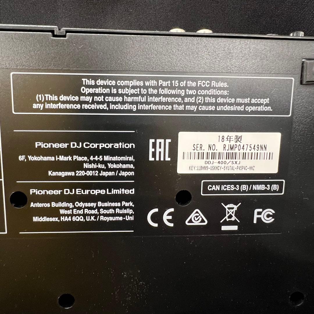 G2【ジャンク】Pioneer DJ パイオニア　DDJ-400 コントローラー