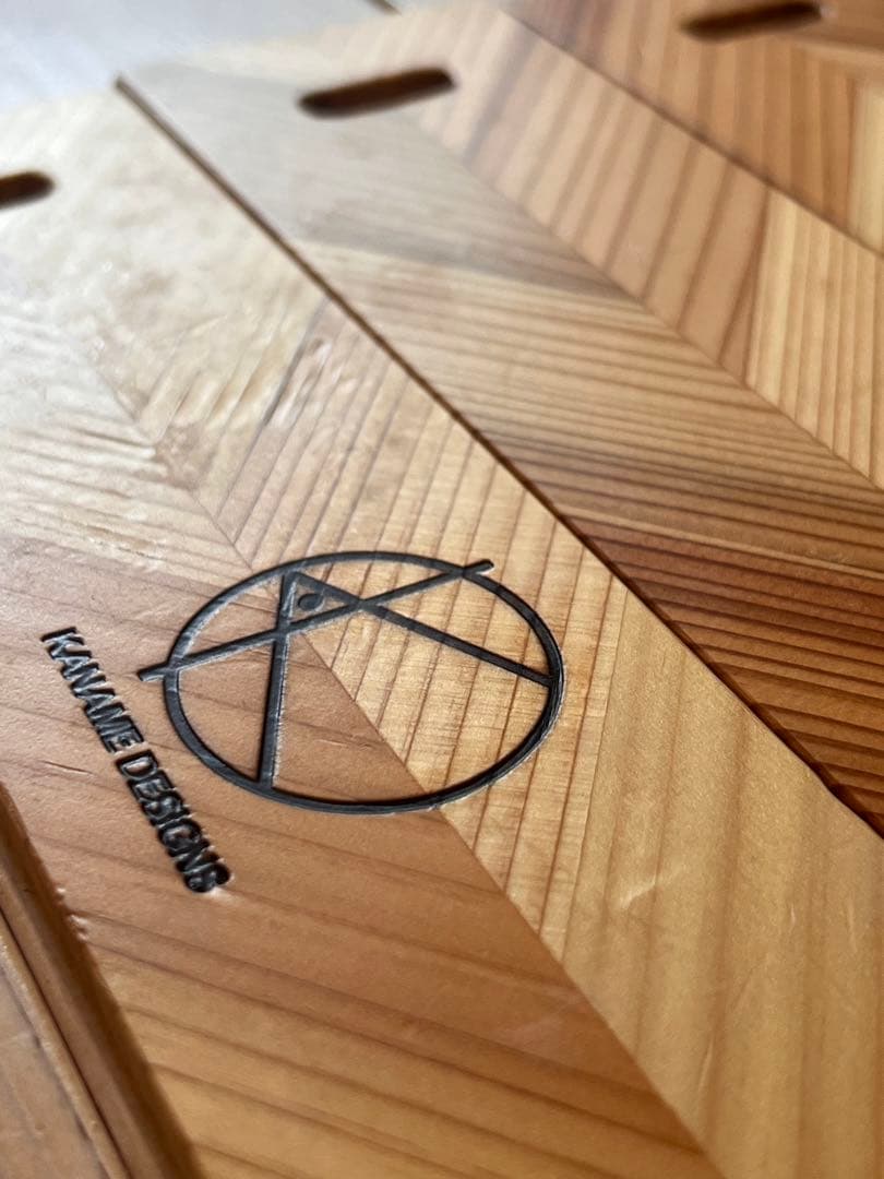 3周年記念モデル　YAMA Table 矢羽 グラスセット　カナメデザイン