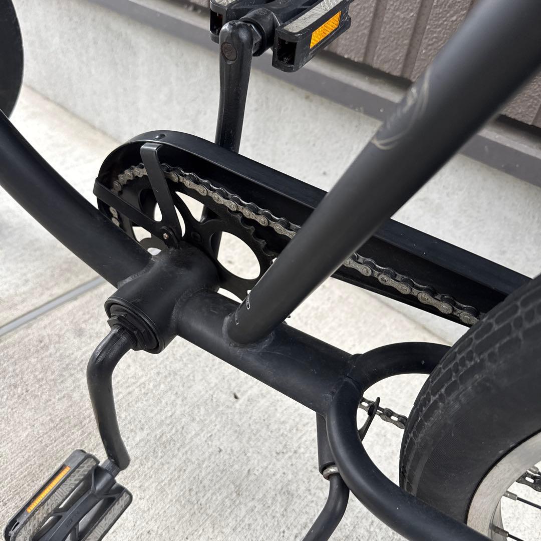 エレクトラ　マットブラック　ビーチクルーザー　26インチ