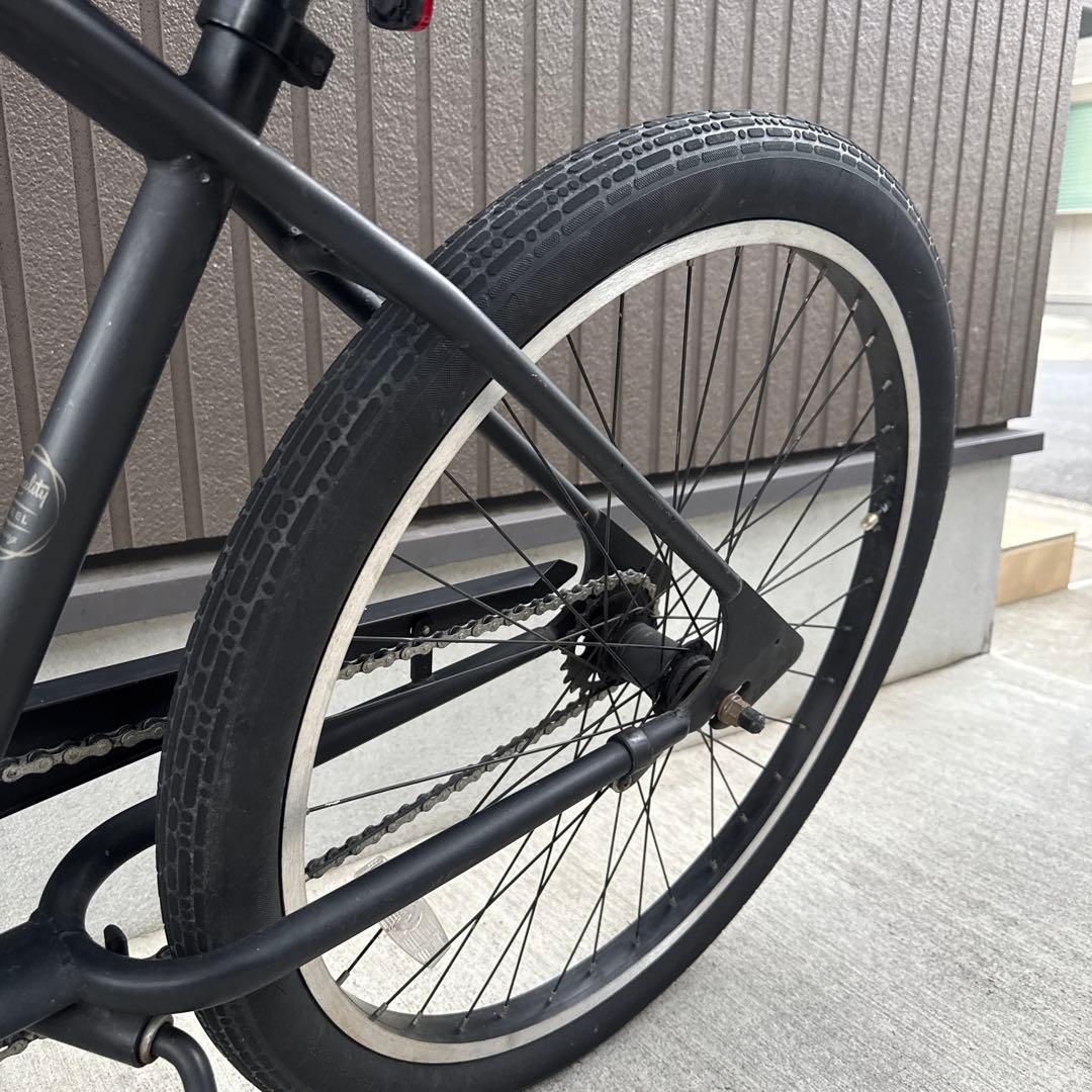 エレクトラ　マットブラック　ビーチクルーザー　26インチ