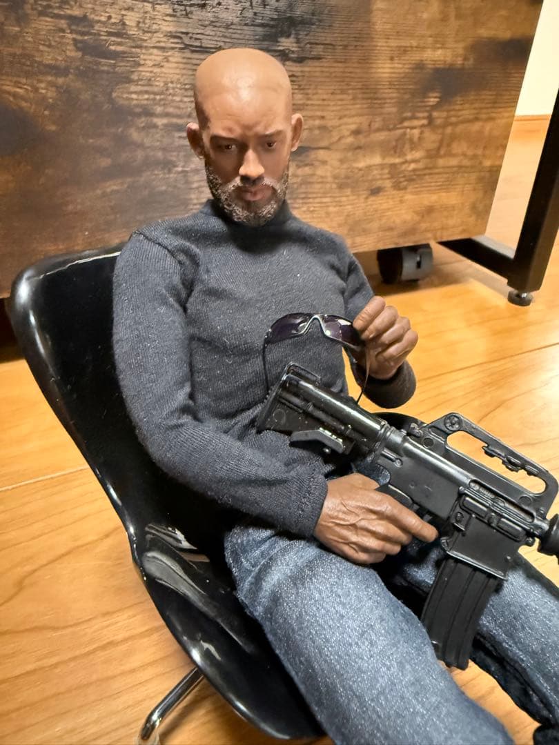 1/6 ホットトイズ 系 ウィル・スミス 似 カスタムフィギュア