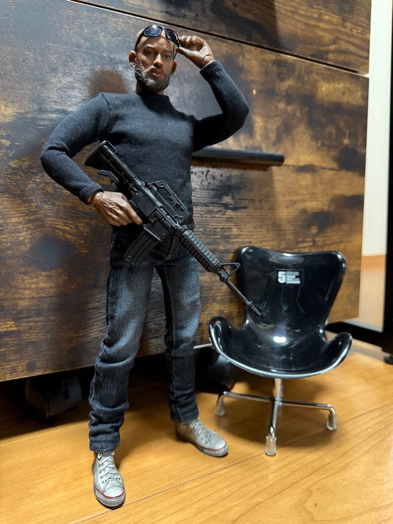 1/6 ホットトイズ 系 ウィル・スミス 似 カスタムフィギュア