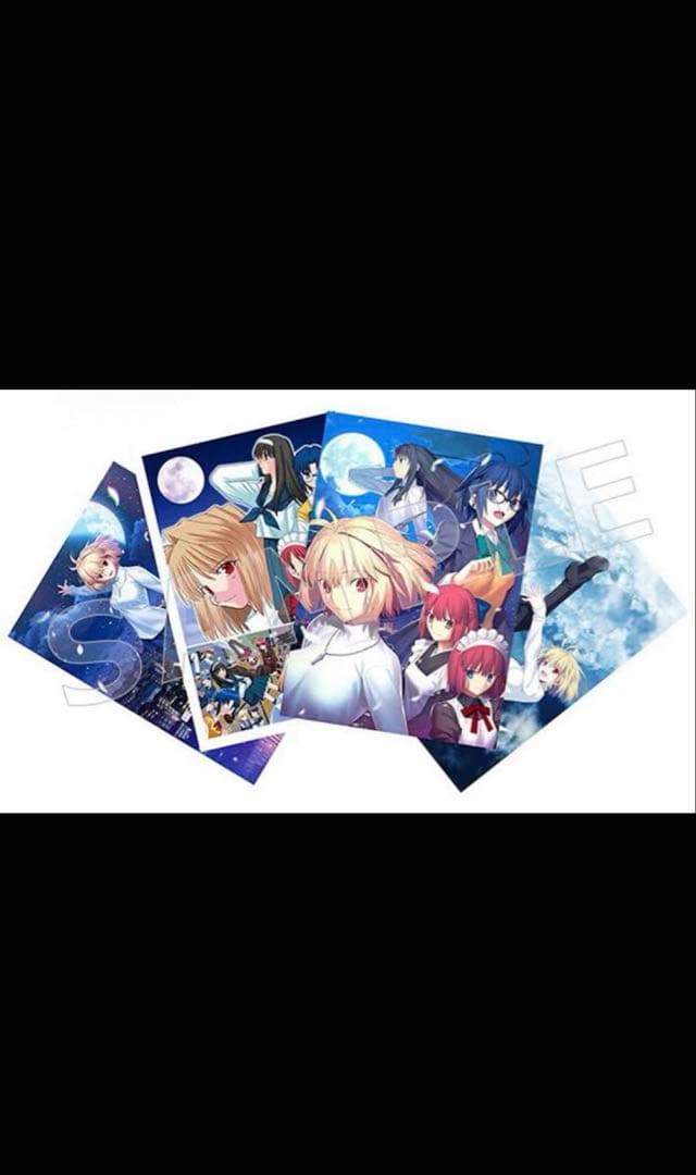【新品未開封品】TYPE-MOON 月姫想本 クリアファイルセット