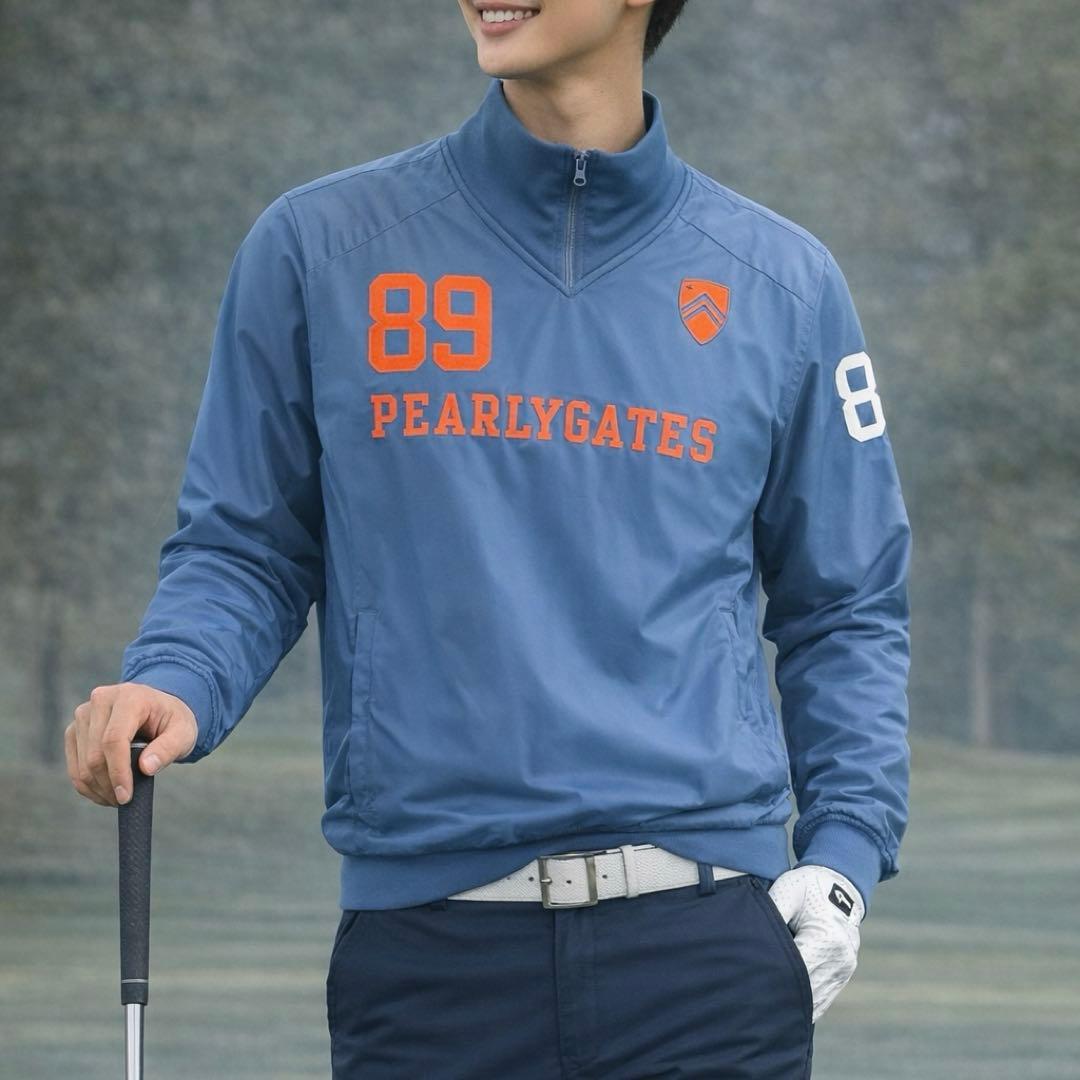 【美品】PEARLY GATES 水色 スニード SIZE4 2点インナーセット