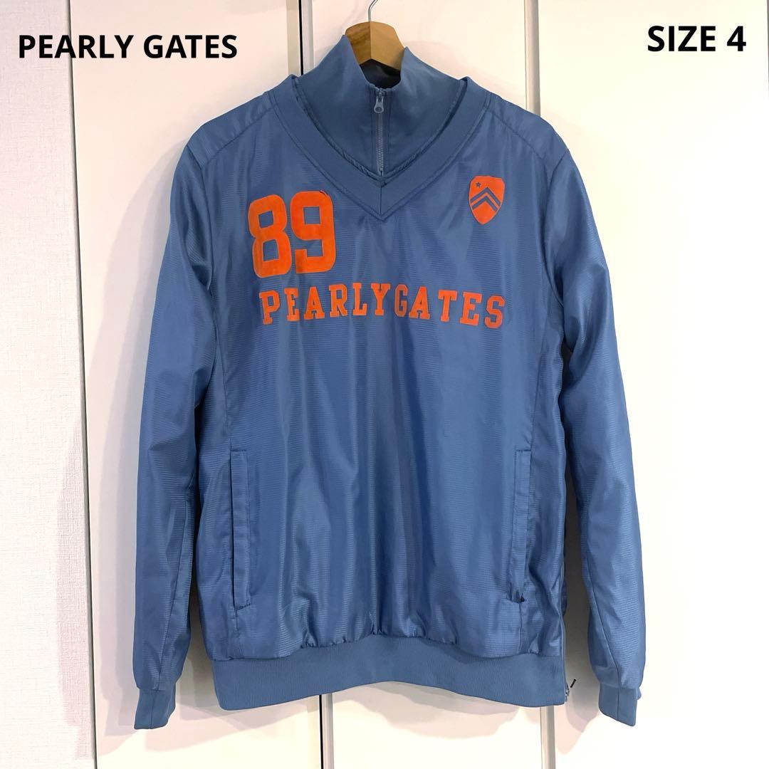 【美品】PEARLY GATES 水色 スニード SIZE4 2点インナーセット