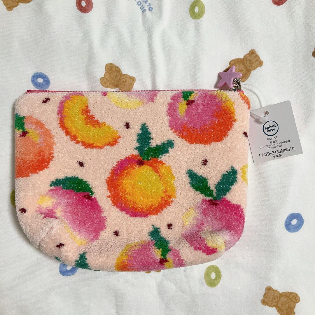 【新品】フェイラー ちいかわ ピンク ピーチドット ポーチ 大