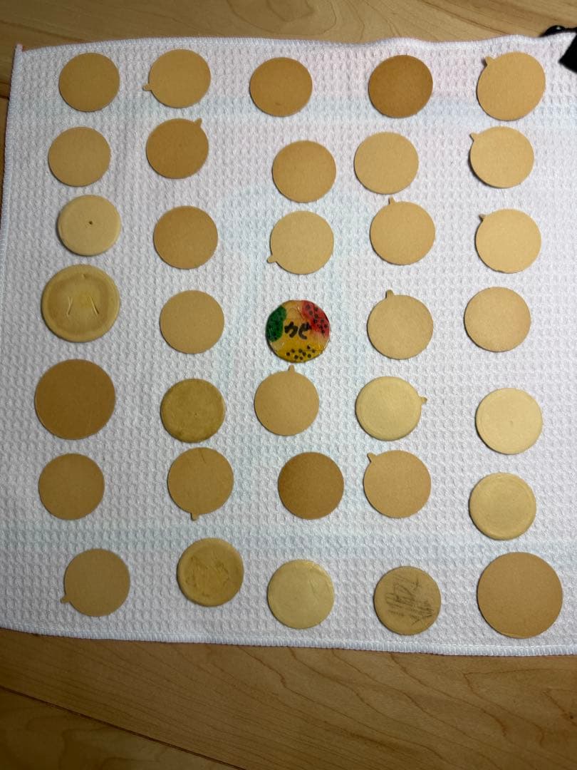 牛乳瓶の蓋セット35枚セット