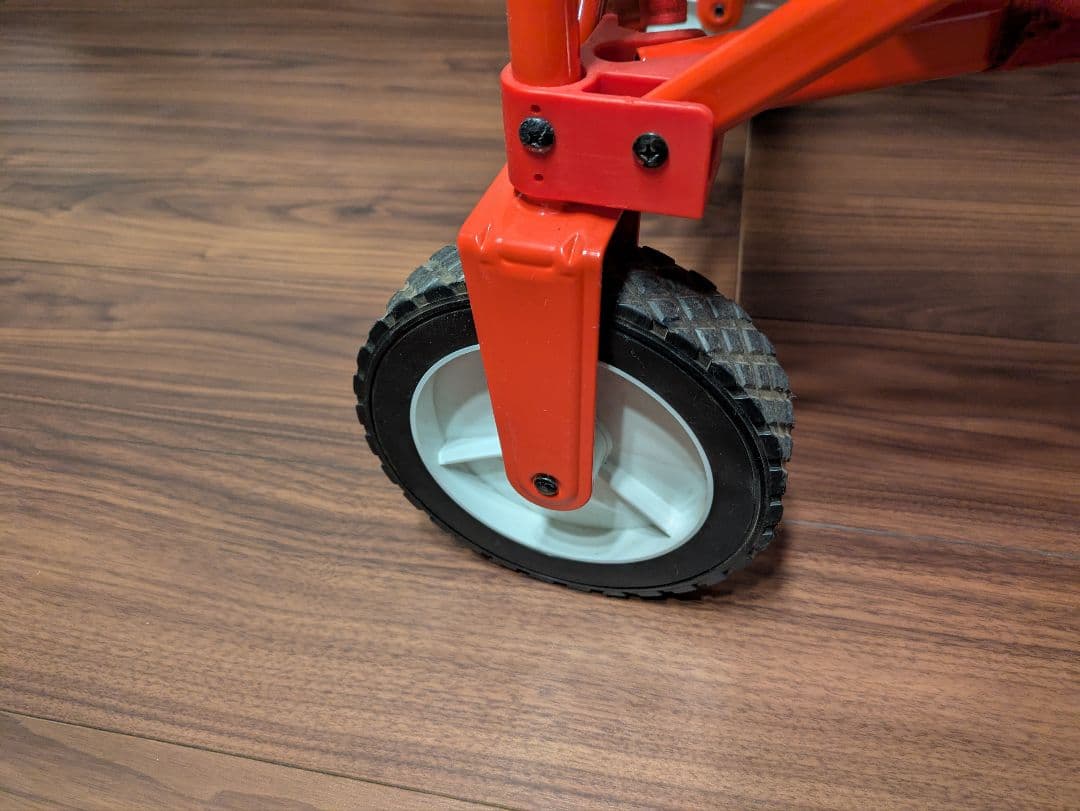 Coleman 折りたたみキャリーカート 赤