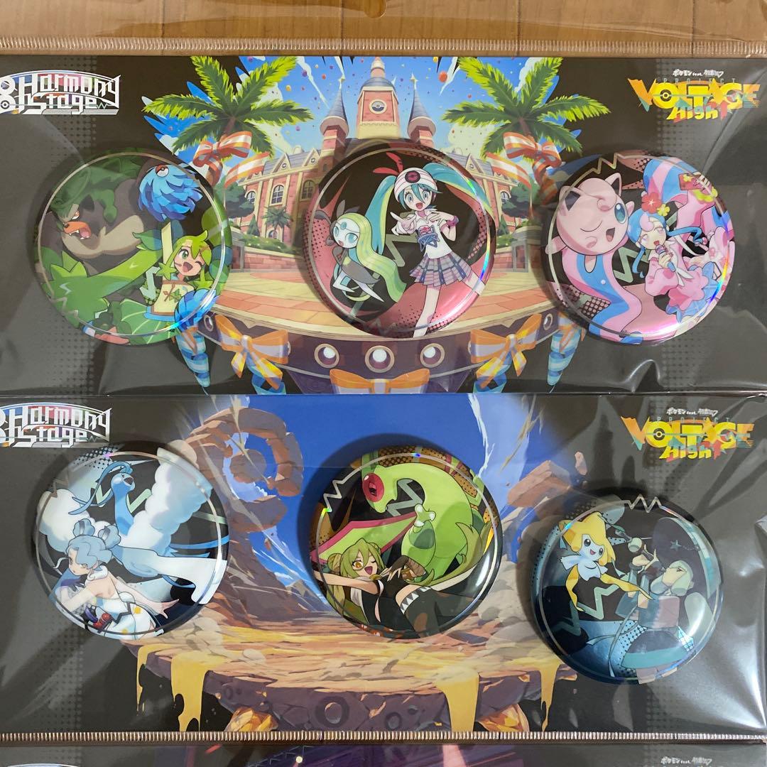 【ポケモンセンター限定】缶バッジ全18種類コンプリートセット ポケミク【希少】