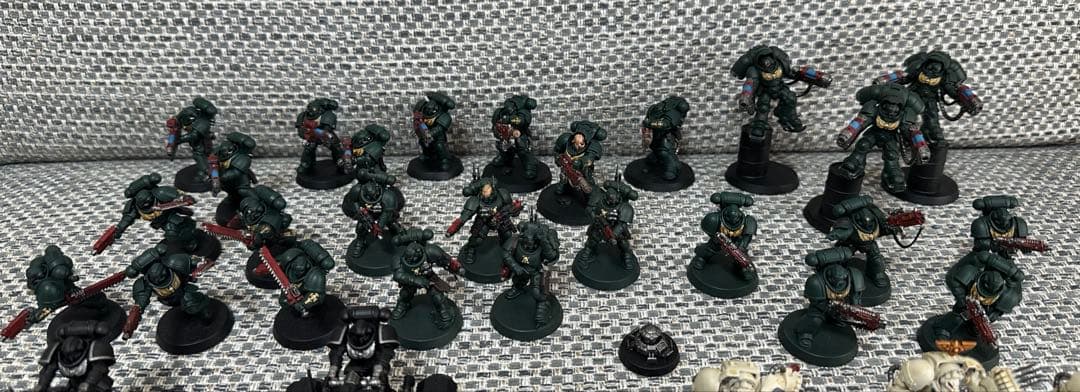 【最終値下げ】warhammer 40k ダークエンジェルアーミーセット 塗装済