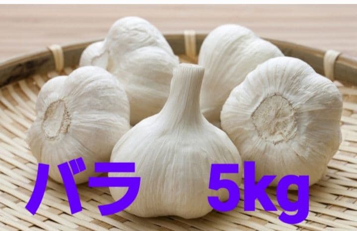 青森県産　にんにく バラ5kg