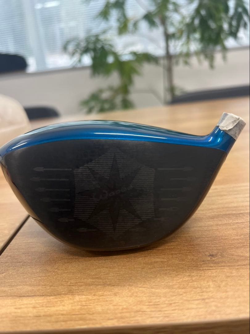 WaoWao ゴルフ ドライバー 青/黒 ヘッドカバー付き