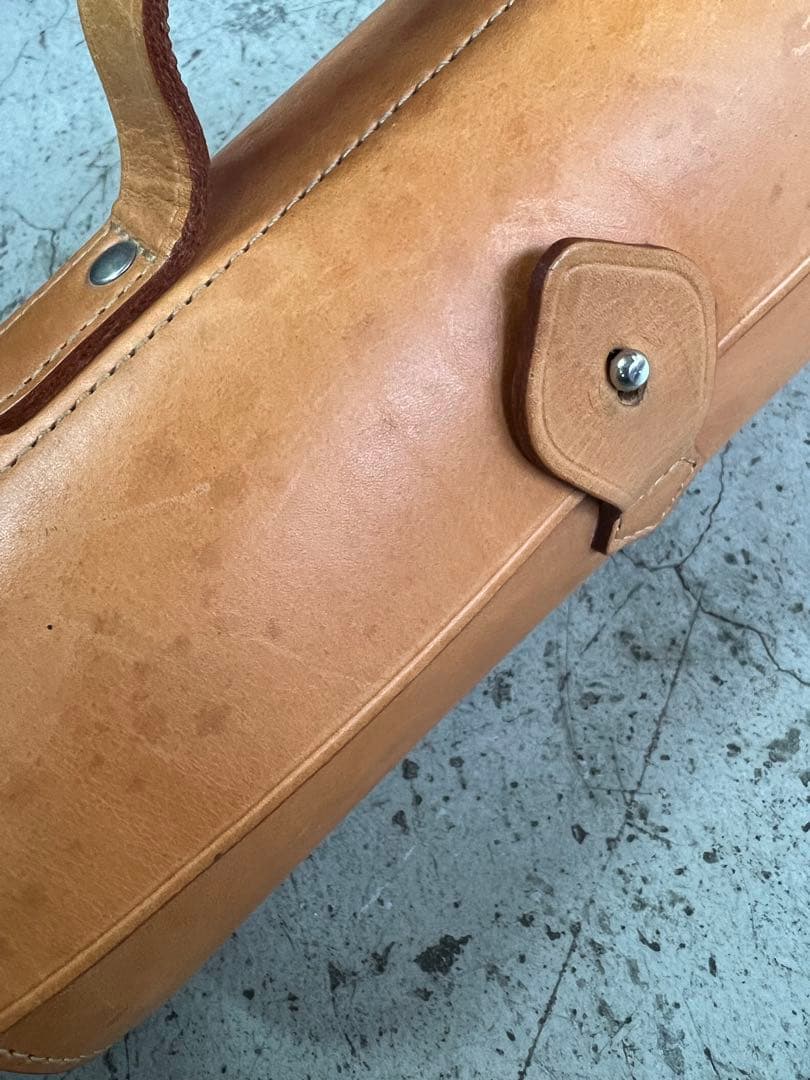 intelligent idiot サドルバッグ トップチューブ用レザーバッグ