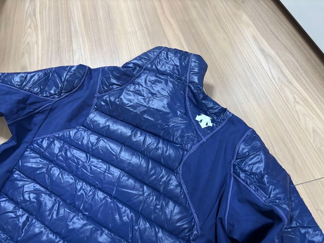 ★送料無料・美品★お洒落　デサント　ハイブリッドダウン　SAJ デモ　技術選