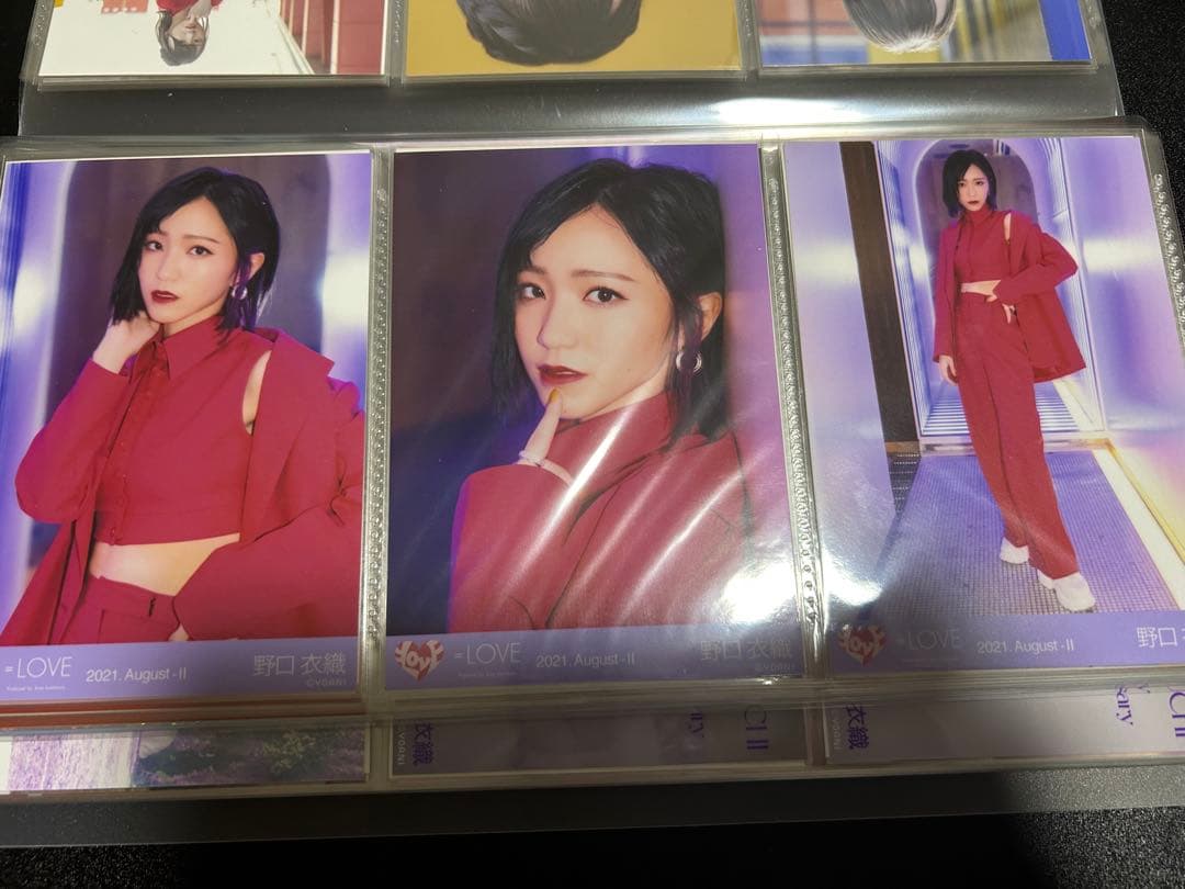 生写真　野口衣織　24/7 コンプ