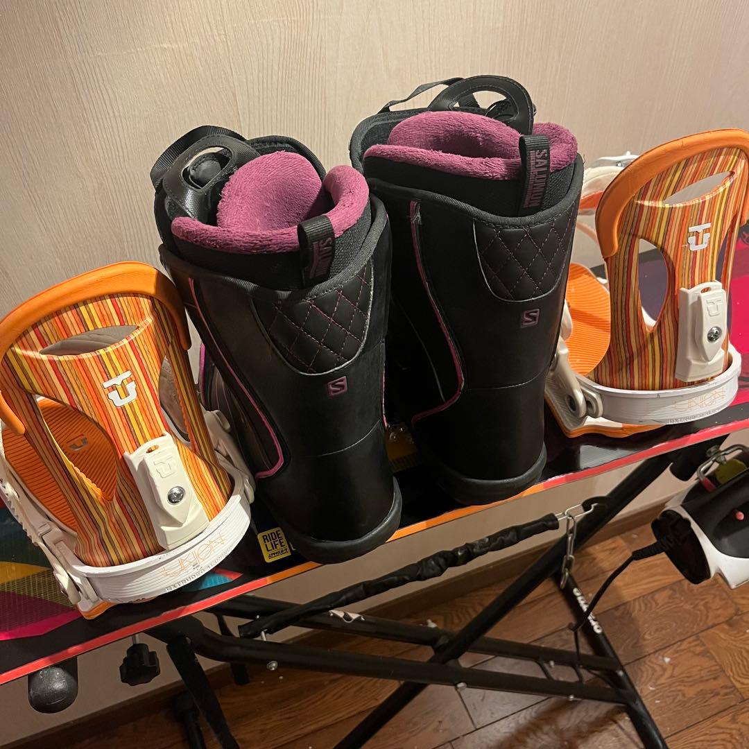 3点セット！HEAD 138cm & UNION & SALOMON 24.5