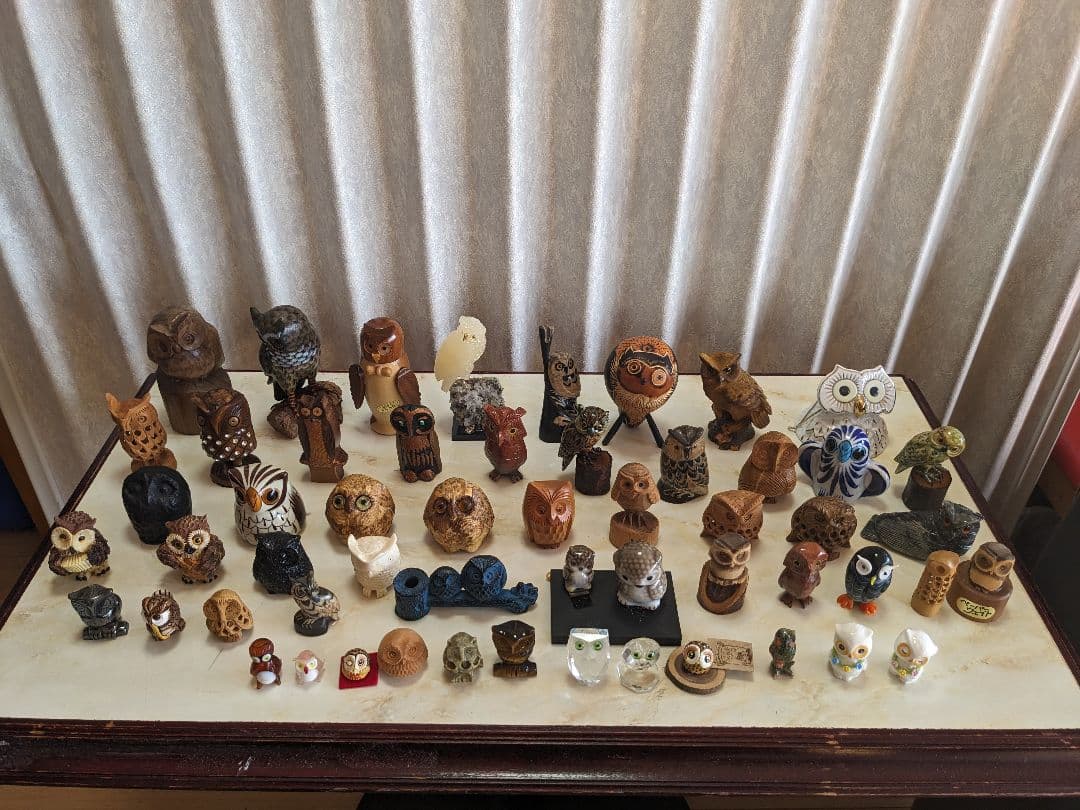 フクロウコレクション全54羽
