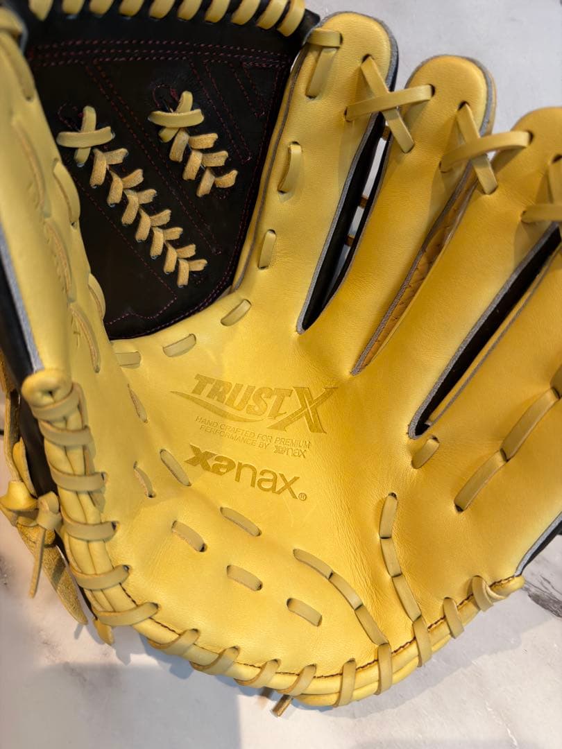 ザナックス　新型トラストエックス　投手用グローブ