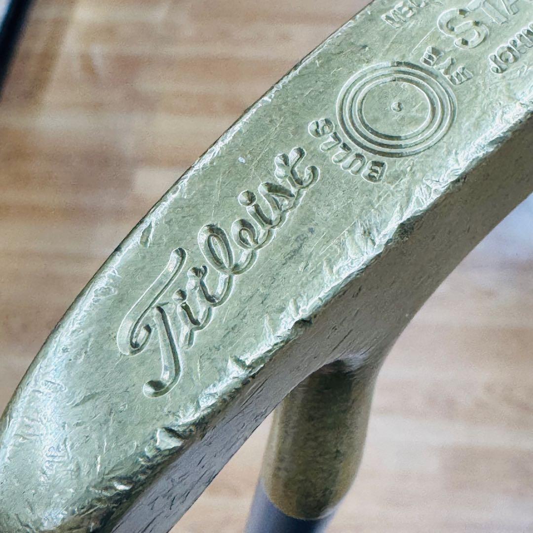 【希少・オリジナル】タイトリスト刻印 ブルズアイ パター 35