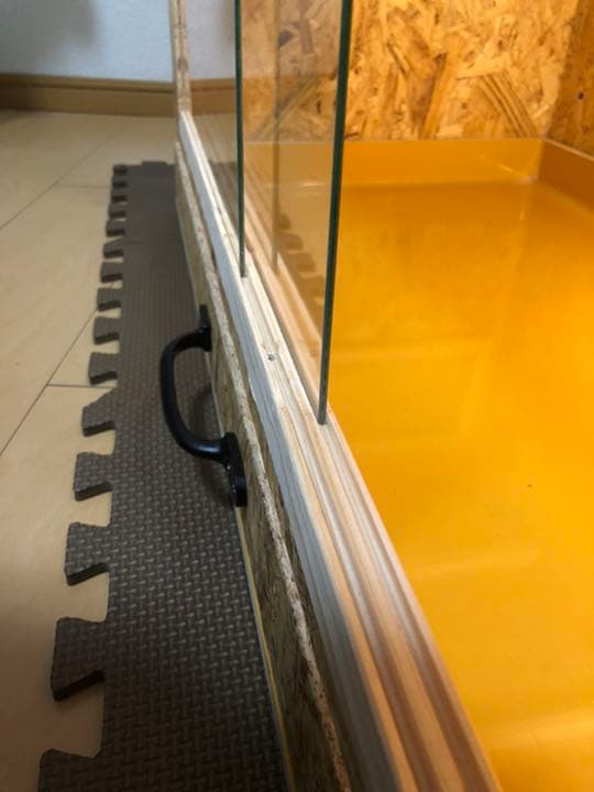 ★爬虫類木製ゲージ★　※引出し付き・スライドガラス