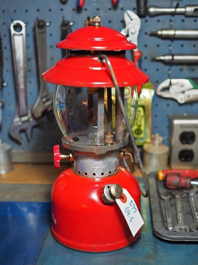 1964年6月 コールマン 200A ランタン （通称レッドボーダー） t77