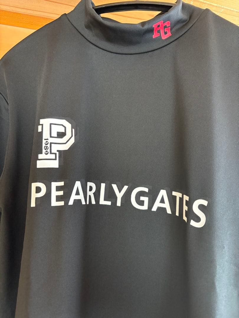 ✴︎新品未使用　PEARLY GATES モックネックシャツ　ゴルフウェア　6✴︎