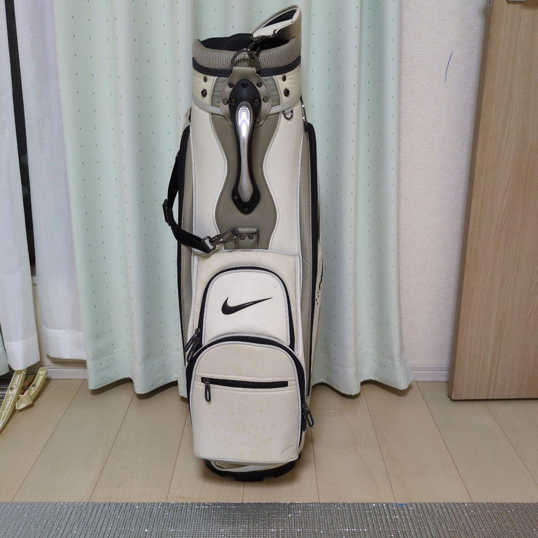 NIKEGOLF キャディバッグ ホワイト/ブラック　ナイキゴルフクラブセット