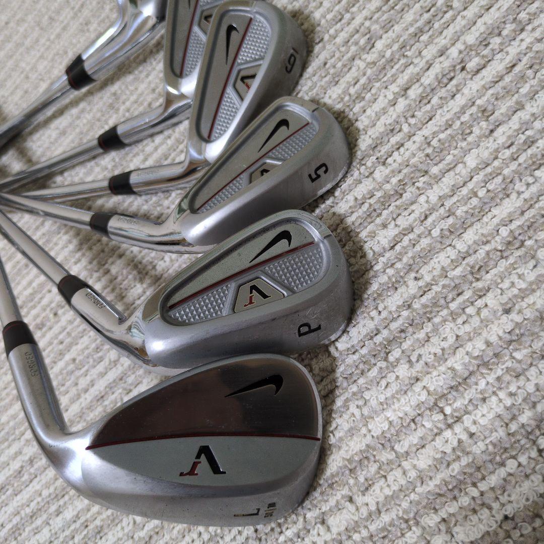 NIKEGOLF キャディバッグ ホワイト/ブラック　ナイキゴルフクラブセット